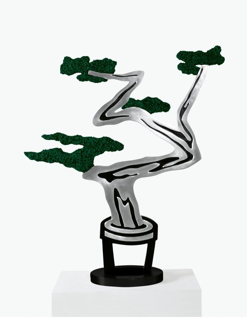 Roy Lichtenstein, ‘Bonsai Tree’, 1992, Sculpture, Painted cast pewter and painted bronze, Gagosian