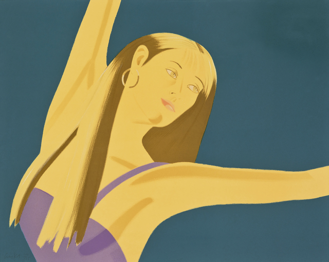 Alex Katz, ‘Night : William Dunas Dance 4 (Pamela)’, 1983, Print, Lithograph, Seoul Auction