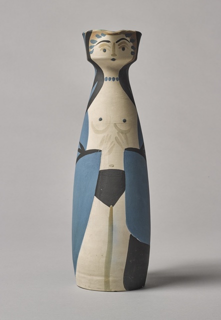 Pablo Picasso, ‘Femme (A.R. 297)’, 1955, Other, Terre de faïence pitcher, painted in colors and partially glazed, Sotheby's