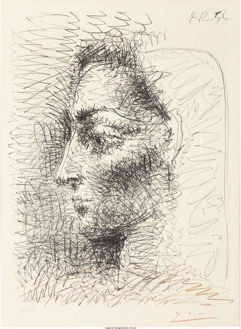 Pablo Picasso, ‘Portrait de Jacqueline’, 1956, Heritage Auctions