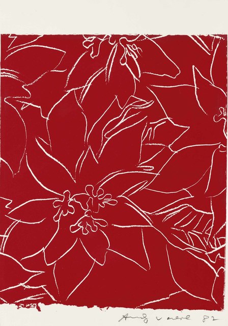 Andy Warhol, ‘Poinsettias’, 1983, Christie's