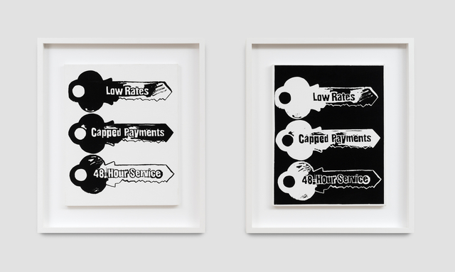 Andy Warhol, ‘Key Service’, 1985, Painting, Synthetic polymer paint and serigraphic ink on canvas, QG Gallery