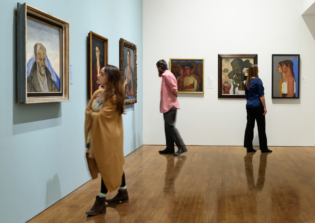 Installation photograph of "Paint the Revolution: Mexican Modernism 1910-1950" Courtesy of the Philadelphia Museum of Art. 2016. Installation photograph of "Paint the Revolution: Mexican Modernism 1910-1950" Courtesy of the Philadelphia Museum of Art. 2016.