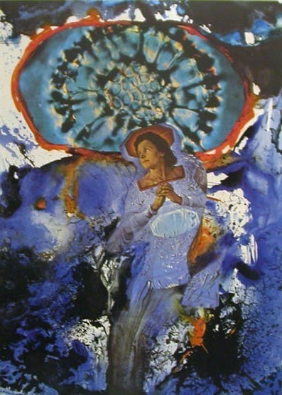 Salvador Dalí, ‘Ultra Surrealist Corpuscular Galutska’, 1971, Drawing, Collage or other Work on Paper, Original Etching + Lithograph, Dali Paris
