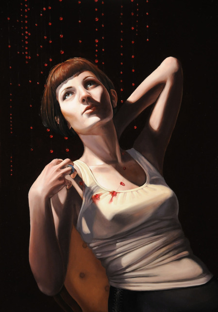 Rachel Bess, ‘Ghost Blood’, 2011, Painting, Oil on panel, Lisa Sette Gallery