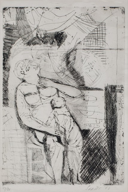 Bruno Saetti, ‘Maternity’, 1962, Print, Etching, Finarte