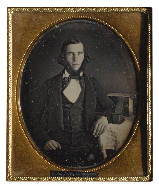 Anonymous American Photographer, Possibly Mary Ann Jube, ‘Thomas S. Jube, Daguerreian Artist’, circa 1853, Sotheby's