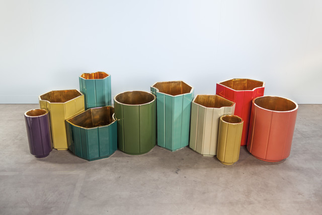 India Mahdavi, ‘vases landscapes gold series’, Carwan Gallery