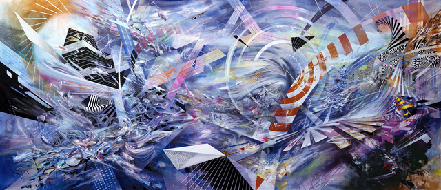 Mario Martinez (Mars-1), ‘Momentum ’, 2014, Painting, Acrylic on canvas, The Chambers Project