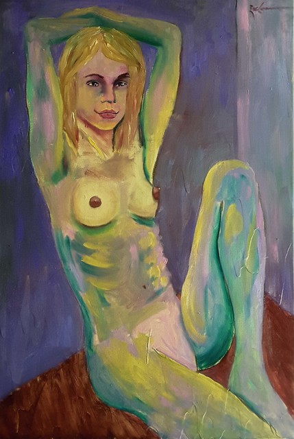 Ric Conn, ‘Up Against the Wall’, 2019, Nude Nite After Hours