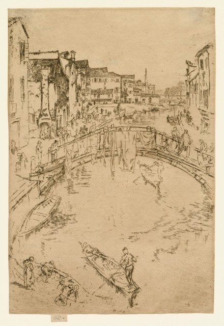 James Abbott McNeill Whistler, ‘The Bridge, Santa Maria’, 1879-1880, Harris Schrank Fine Prints