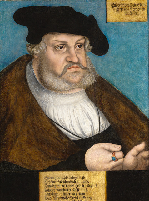 Lucas Cranach the Elder, ‘Portrait of Frederick the Wise’, 1530-1535, M.S. Rau