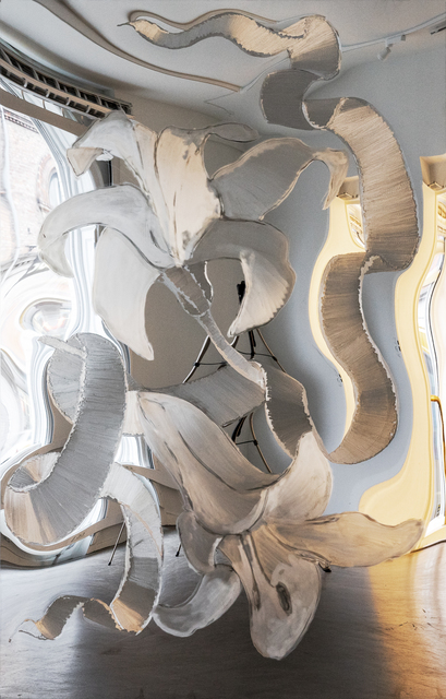 Erik A. Frandsen, ‘Untitled’, 2021, Painting, Engraved steel mirror, Hans Alf Gallery