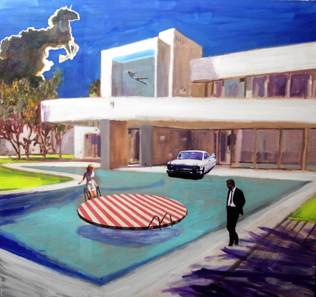 Jorge Hernández, ‘Swimming pool’, 2019, Aurora Vigil-Escalera Art Gallery