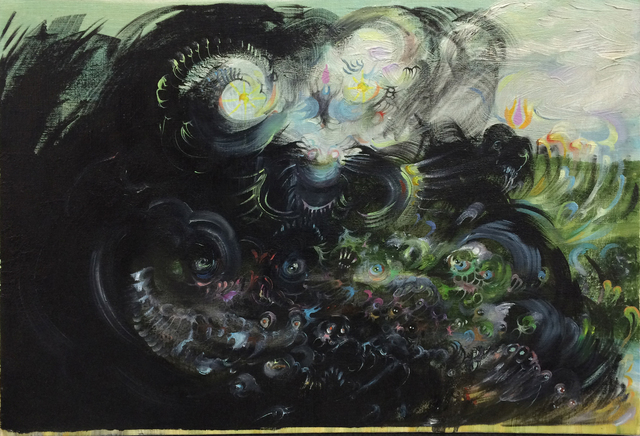 Vidya Gastaldon, ‘Healing Painting (Black Uchu)’, 2014, Wilde