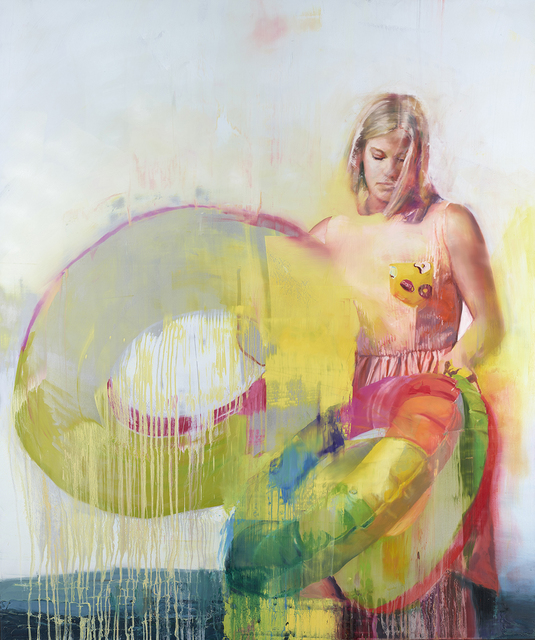 Chloe Early, ‘"Aureole"’, 2018, Painting, Oil on aluminum, Corey Helford Gallery