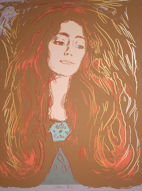 Andy Warhol, ‘Eva Mudocci (After Munch)’, 1984, Woodward Gallery