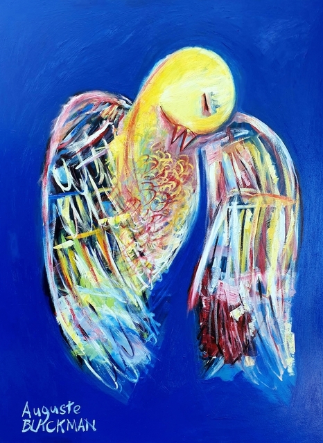 Auguste Blackman, ‘Blue Bird (of Happiness)’, 2018, Angela Tandori Fine Art