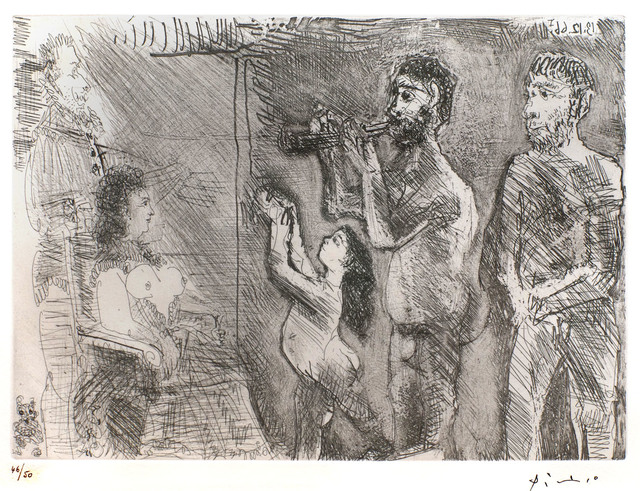 Pablo Picasso, ‘Le Divertissement’, 1966, Richard Norton Gallery