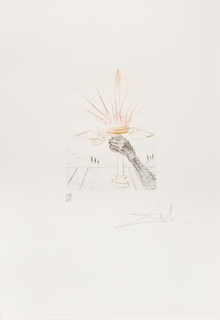 Salvador Dalí, ‘King John from Shakespeare II’, Print, Color etching, Hindman