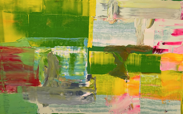 Pedro Calapez, ‘Mediación 01’, 2019, Painting, Acrylic on aluminum, Galería Fernando Pradilla