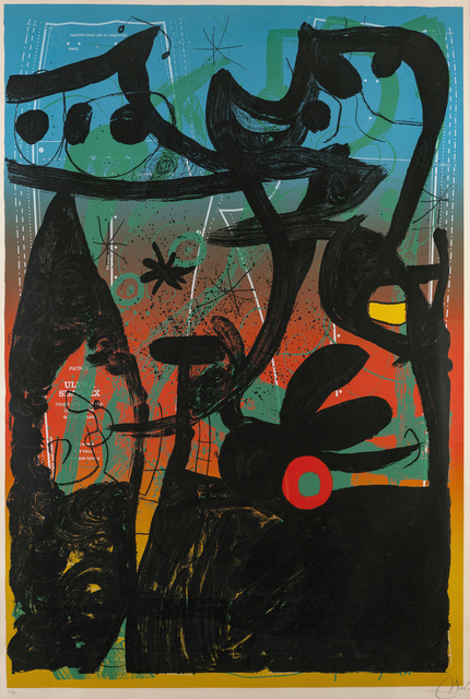 Joan Miró, ‘Mannequin Parade in Bahia’, 1969, John Moran Auctioneers