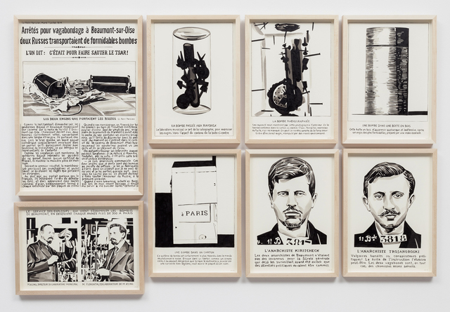 Fernando Bryce, ‘Le service des explosifs’, 2015, Alexander and Bonin