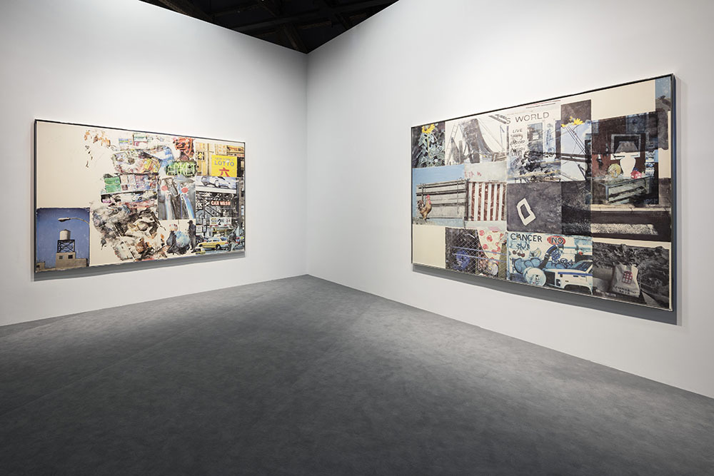 Installation view of the exhibition Robert Rauschenberg & Andy Warhol
“Us Silkscreeners...” Installation view of the exhibition Robert Rauschenberg & Andy Warhol
“Us Silkscreeners...”