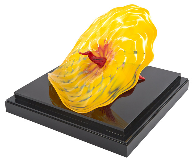 ‘Dale Chihuly Blown Glass 'Bel Fiori' Sculpture with Red Protrusion’, Design/Decorative Art, Doyle