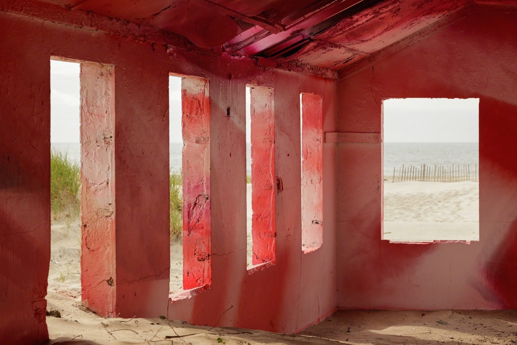Rockaway! featuring site-specific installation by Katharina Grosse. Image courtesy the artist and MoMA PS1. Photo by Pablo Enriquez. Rockaway! featuring site-specific installation by Katharina Grosse. Image courtesy the artist and MoMA PS1. Photo by Pablo Enriquez.