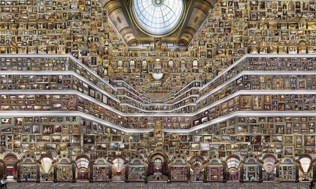 Jean-François Rauzier, ‘National Gallery, London’, 2018, Waterhouse & Dodd