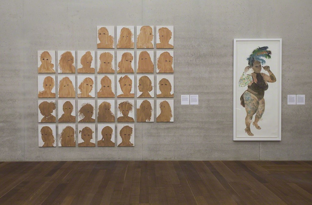 From left to right: Can I Pass? Introducing the Paper Bag to the Fan Test for the Month of June, 2011. Anayansi, 2010. Collection of John P. Morrissey
Installation view Pérez Art Museum Miami. Photo: Oriol Tarridas From left to right: Can I Pass? Introducing the Paper Bag to the Fan Test for the Month of June, 2011. Anayansi, 2010. Collection of John P. Morrissey
Installation view Pérez Art Museum Miami. Photo: Oriol Tarridas
