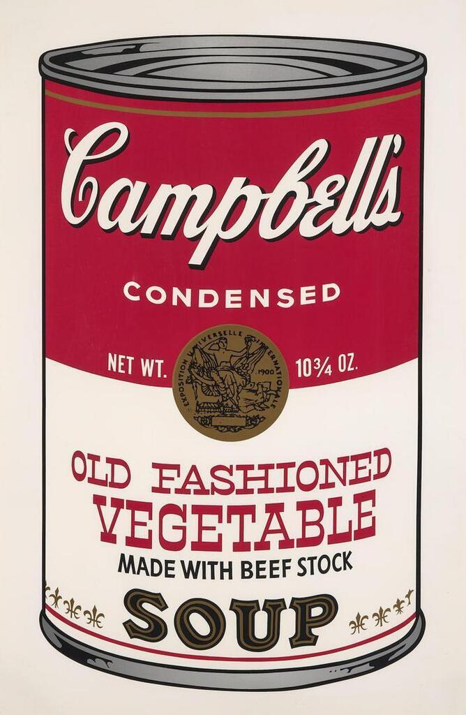 Andy Warhol - Old Fashioned Vegetable, from Campbell Soup II (Feldman & Schellmann II.54)