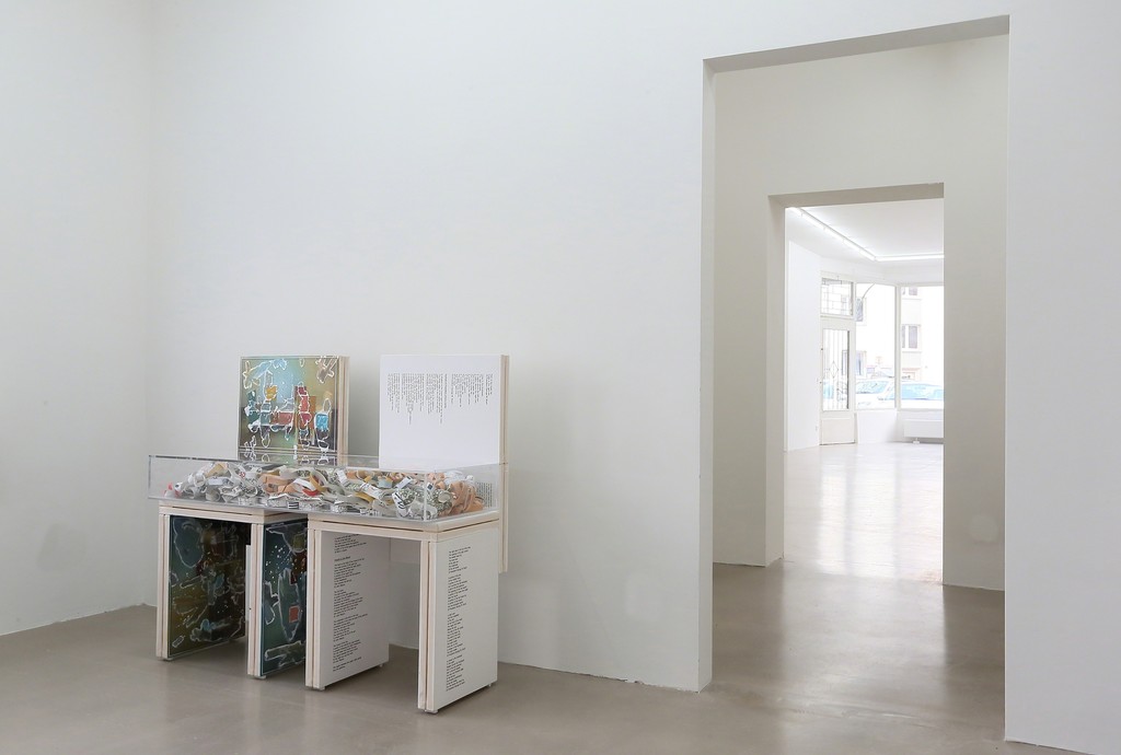 installation view "Letters to the Red Krayola, Kadel Willborn, Düsseldorf, Germany, 2013 installation view "Letters to the Red Krayola, Kadel Willborn, Düsseldorf, Germany, 2013