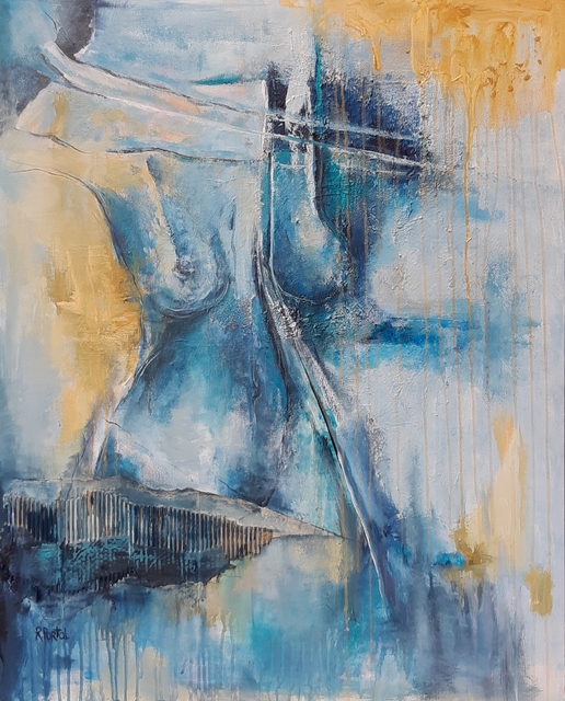 Roxana Portal, ‘Arkana XI ’, 2018, Painting, Mixed media on canvas, ACCS Visual Arts