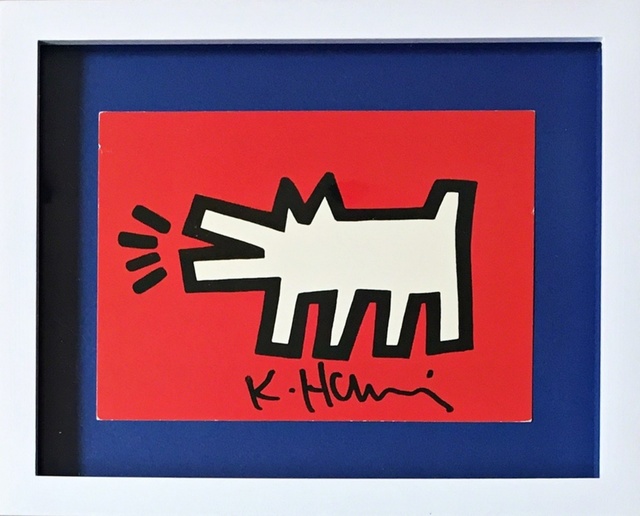 Keith Haring Barking Dog (from the Estate of UACC President Cordelia