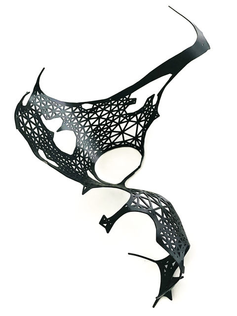 Peter Macapia, ‘ Dirty Geometry: Shadows 5’, 2018, Sculpture, Aluminum Black Powder Coat, Priveekollektie Contemporary Art | Design