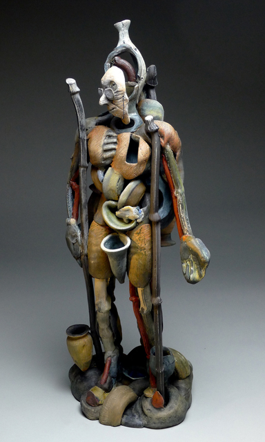 Bill Abright, ‘Carbon’, 2014, Sculpture, Ceramic with acrylic, Seager Gray Gallery