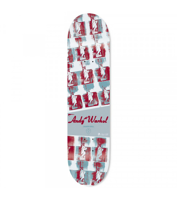 Andy Warhol, ‘Andy Warhol Statue of Liberty Skateboard Deck (Andy Warhol skate deck) ’, ca. 2012, Ephemera or Merchandise, Silkscreen on maplewood skateboard deck, Lot 180