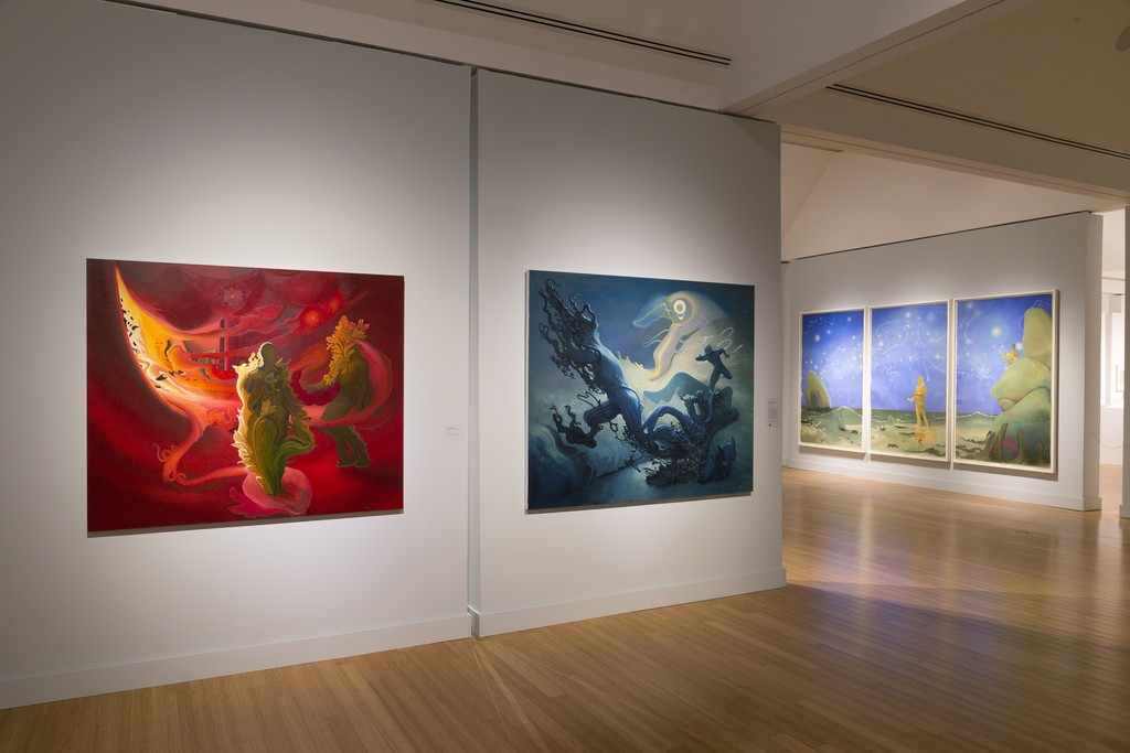 Inka Essenhigh: A Fine Line at the Virginia Museum of Contemporary Art. Photograph by Echard Wheeler Inka Essenhigh: A Fine Line at the Virginia Museum of Contemporary Art. Photograph by Echard Wheeler
