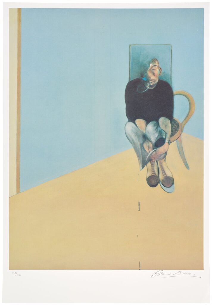Francis Bacon - Study for Self-Portrait (after, Study for Self-Portrait 1982) (S. 35, T. 16)