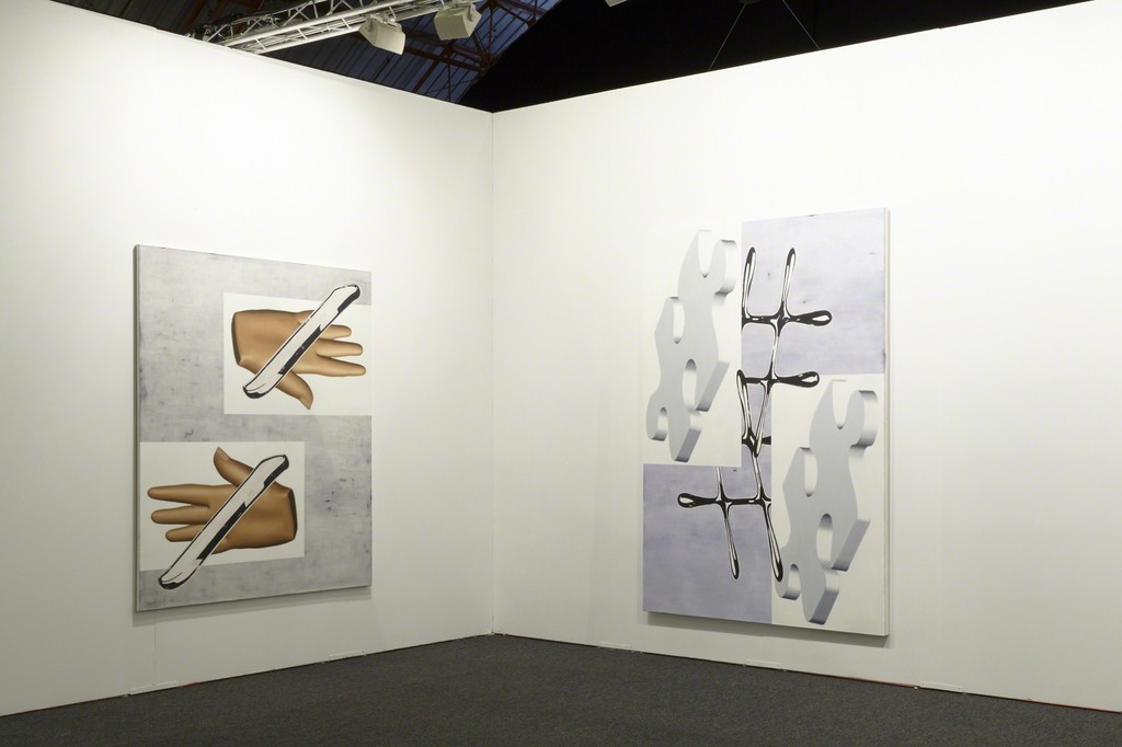 Exhibition view Art Los Angeles Contemporary 2016. Galerie Valentin, Paris. A group show with: Brian Kokoska, Anne Neukamp and David Renggli. © Photos: Rachael Porter / Courtesy of the artists and Valentin, Paris. Exhibition view Art Los Angeles Contemporary 2016. Galerie Valentin, Paris. A group show with: Brian Kokoska, Anne Neukamp and David Renggli. © Photos: Rachael Porter / Courtesy of the artists and Valentin, Paris.