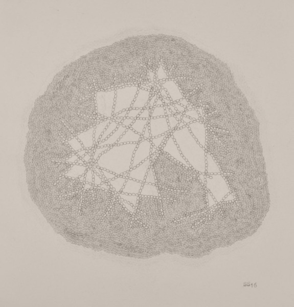 Stephanie Strange, ‘lbs. Of Mountain’, 2018, Drawing, Collage or other Work on Paper, Typewriter on paper, Wally Workman Gallery