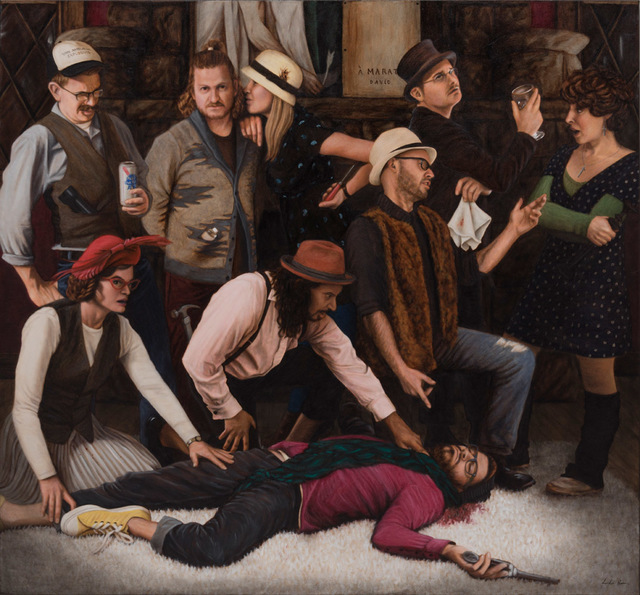 Jen Brown, ‘The Tragically Hip’, 2018, Painting, Oil on canvas, The Secret Gallery