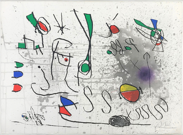 Joan Miró, ‘UNTITLED (FROM HOMAGE TO PICASSO)’, 1972-1973, Gallery Art