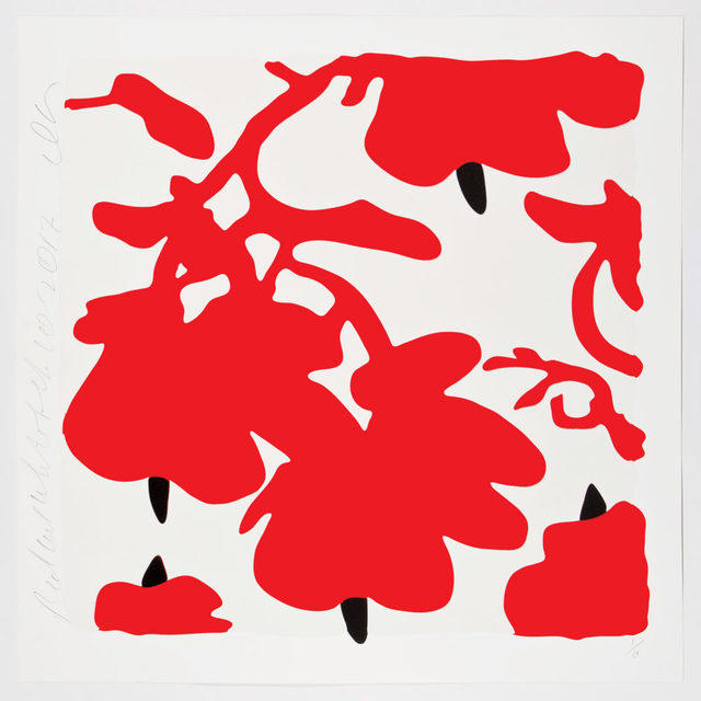 Donald Sultan, ‘Red and White, Feb10, 2017’, 2017, ARC Fine Art LLC