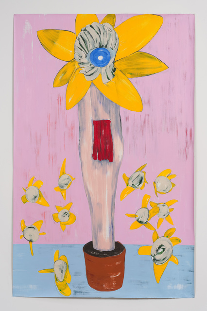 Nicola Tyson, ‘Flowerpot’, 2013, Susanne Vielmetter Los Angeles Projects