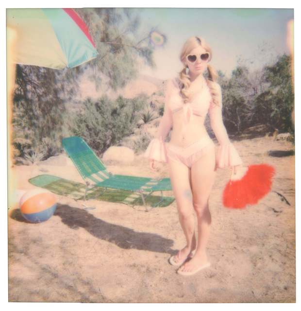 Stefanie Schneider, ‘'Playgirl' (Heavenly Falls) ’, 2016, Photography, Digital C-Print based on a Polaroid, not mounred, Instantdreams
