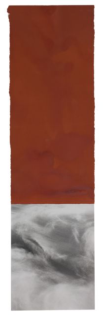 Ian McKeever, ‘...and the sky dreamt it was the sea’, 2015, Photography, Gouache and silver gelatin print, HackelBury Fine Art