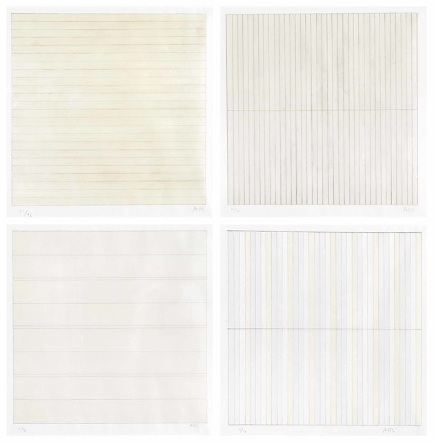 Agnes Martin, ‘Untitled’, 1998, Christie's